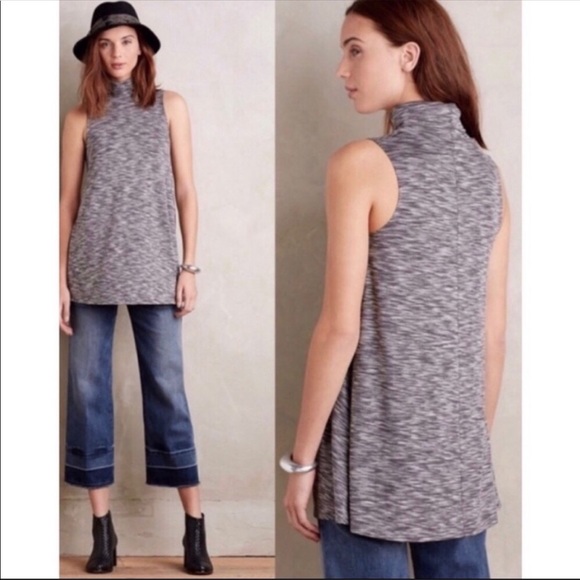 Anthropologie Tops - ANTHROPOLOGIE | POSTMARK- Turtleneck Tunic Top